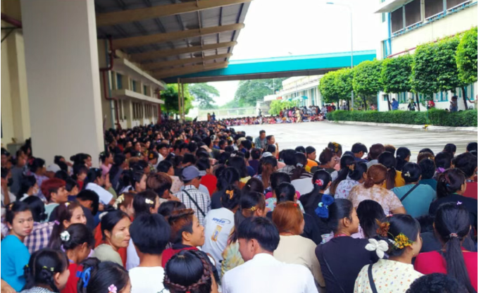 緬甸台資製鞋大廠，超6000人罷（bà）工！7天仍沒達成協議